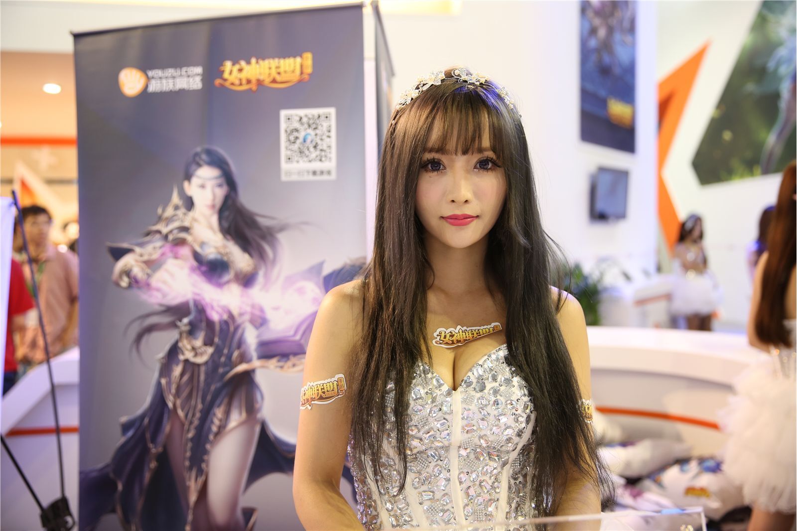 Chinajoy2014游族网络展台女神超清合集 1